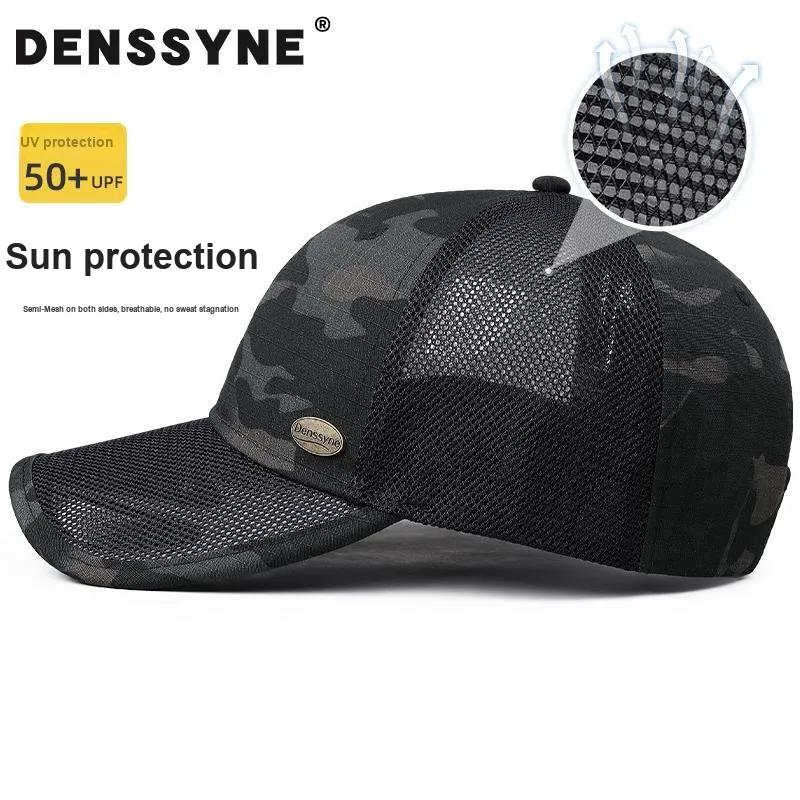 DENSSYNE Polyester Baseball Caps Men's-1