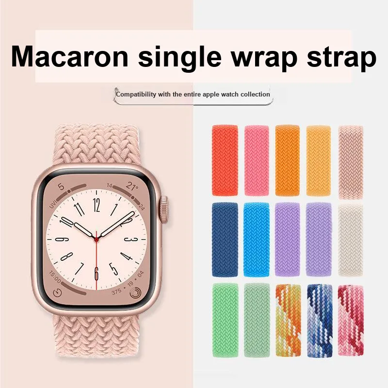 CHRROTA Apple Compatibility Watch Band 38/40/41/42MM 44/45/46/49MM All Nylon Material-1