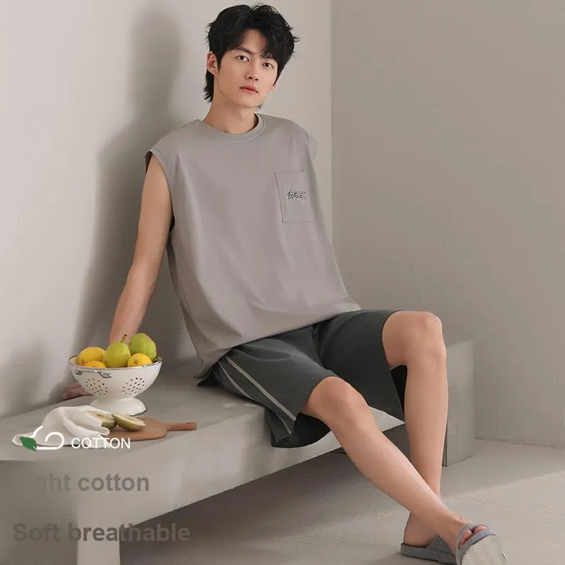 ROMANTIC·SPRING Pajama Set Men's-4