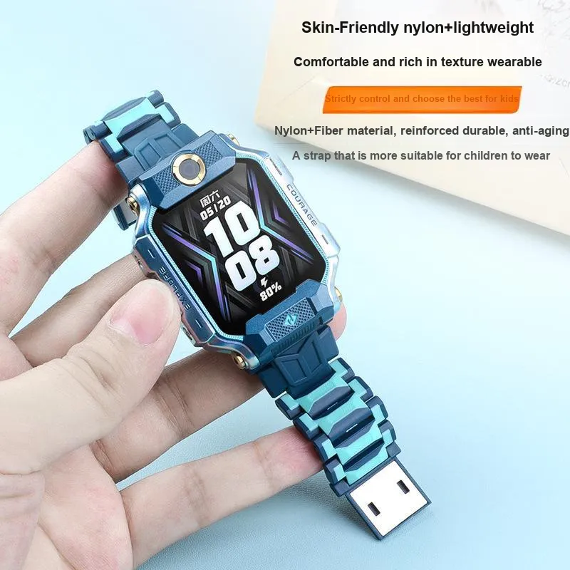 CHRROTA Imoo Compatibility Watch Band Nylon Material-3