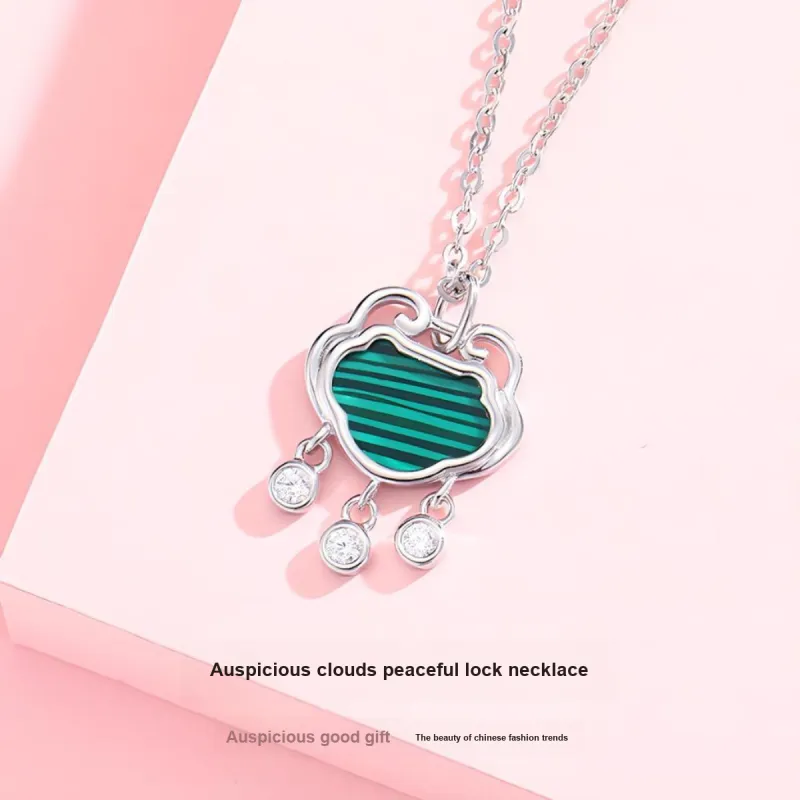 VANA 925 Sterling Silver Zircon Necklaces Women's-1
