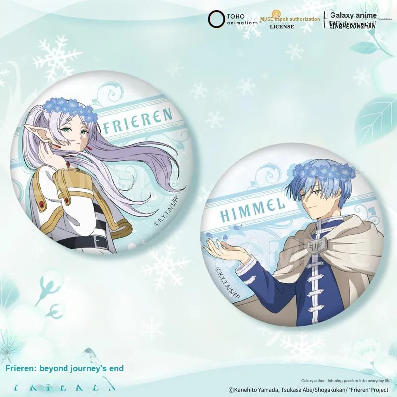 Xhdm Light Moon Grass Collection Frieren Beyond Journey's End, Akari Grass Collection, Frieren Himmel Badges-2