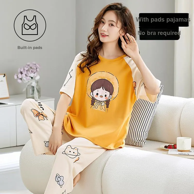 GOSO Pajama Set Women's Sunflower-4