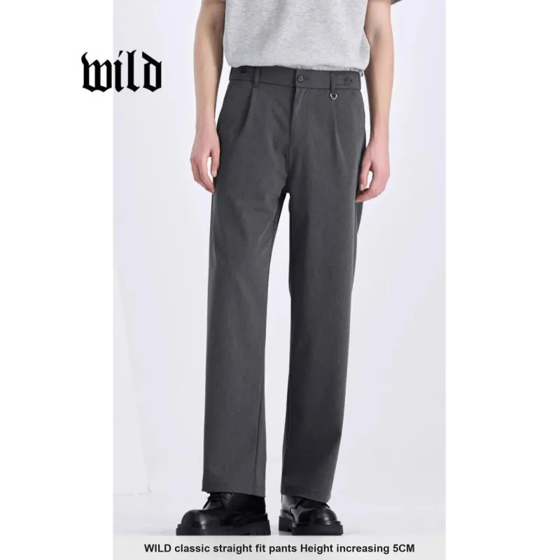 WILD LEADER Suit Trousers Men-2
