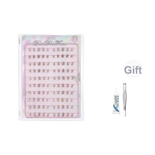 DOUDOUTIAN Клеящиеся ресницы для женщин