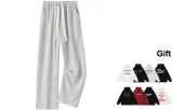 Gray[Spring Fall Regular Pants](Comes with Sweatshirt)