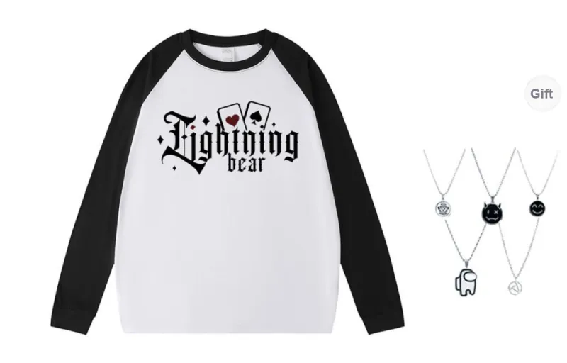 LIGHTNING BEAR T Shirts Unisex-0