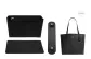 Black Silver Shoulder Pads+Anti-Theft Zipper Liner+Bottom Pad