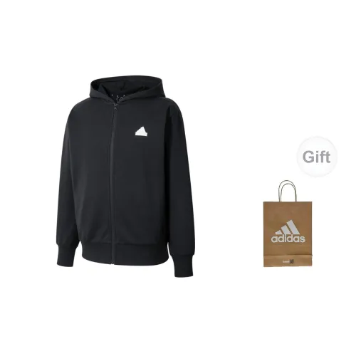 Adidas Jackets Unisex Black With Gift Bag