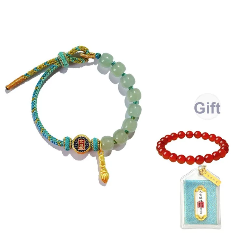 BYTHERE Alloy Bracelets Unisex Zodiac Year Red String Good Luck-5