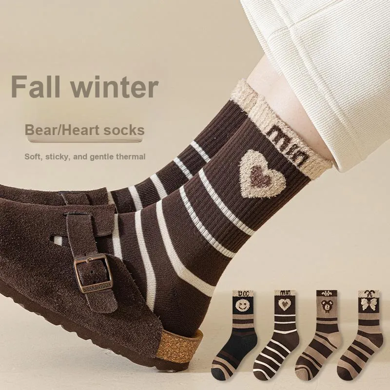 KJ Mid Calf Socks Unisex 5 Pack-43