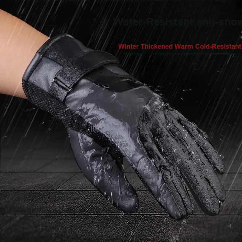 SNOW FLYING Polyester Gloves Unisex-5