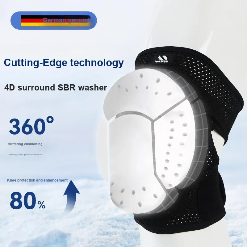 NAILEKESI Knee Pads Polyester Elastane Volleyball Skiing Unisex-2