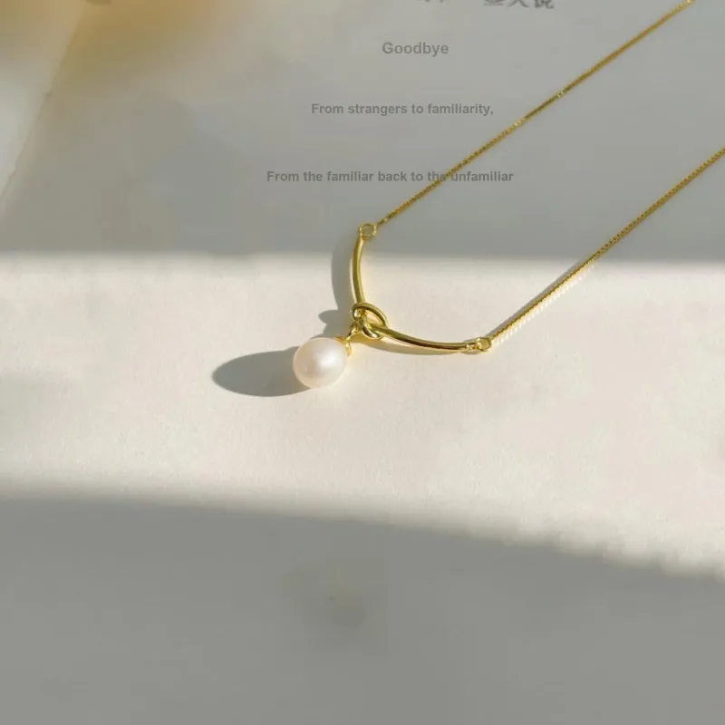 Love Pearl Necklaces Women's-2