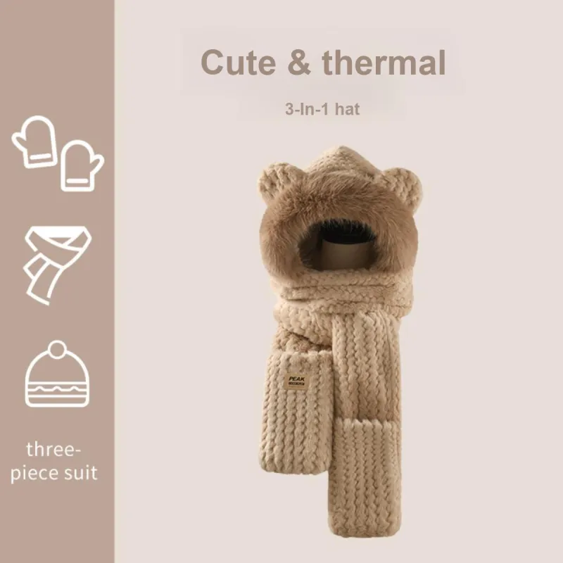 PEAK Knit Scarves Unisex-1