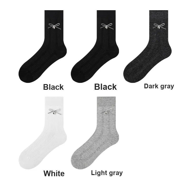 H YXIANG Mid Calf Socks Women's Combo Set-33