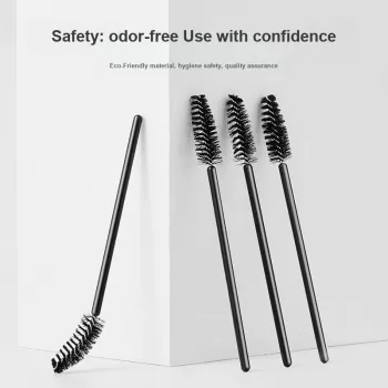 JIANMEICHUANGYAN Portable Tube Spiral Disposable Lash Brush