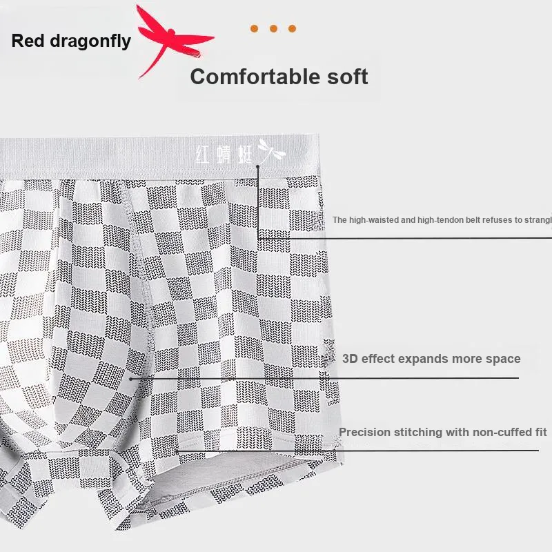 RED DRAGONFLY Underwear Gift Box Men's 3 Pack Gift Box Set-1