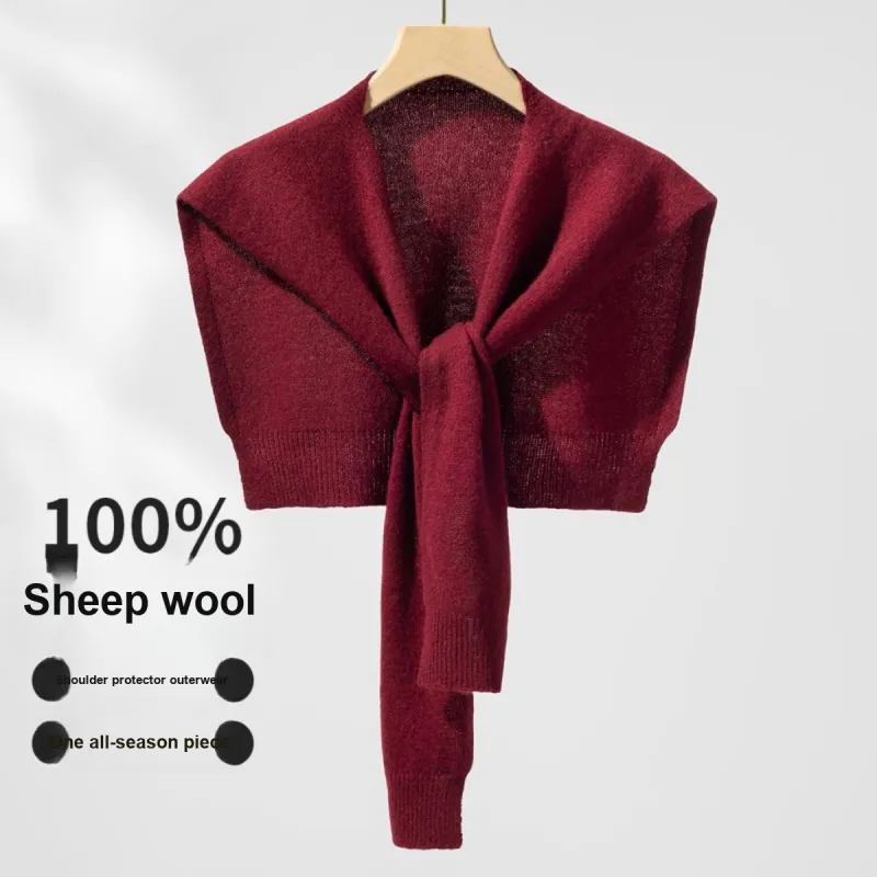 Shanghai Story Sheep Wool Shawls Women's-17