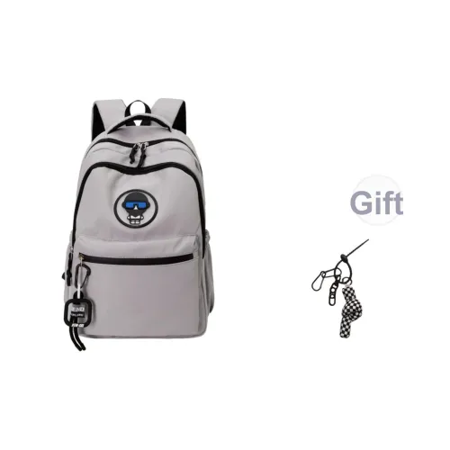 PULEWEI Nylon Backpack Unisex Light Серый Темно-серый Черный Темно-синий