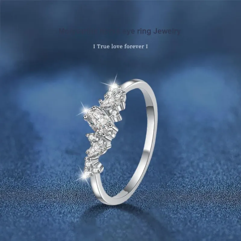 WUMZK 925 Sterling Silver Rings Unisex-1