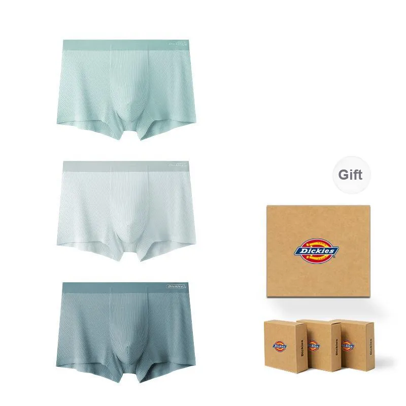Dickies Underpants Men's Modal Sports Breathable Boxer Shorts Box 3 Pack-6