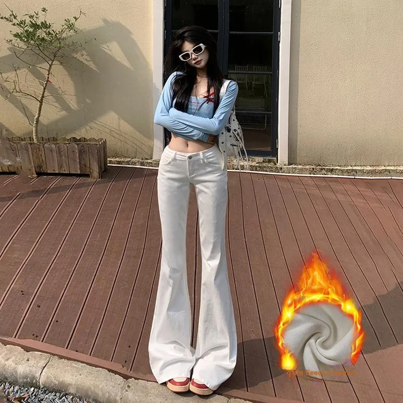 FOREVER 21 Jeans Women's Pure White Color-22