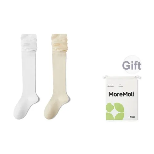 Moremoli Колено Высокие Носки Женские 2 Пачки