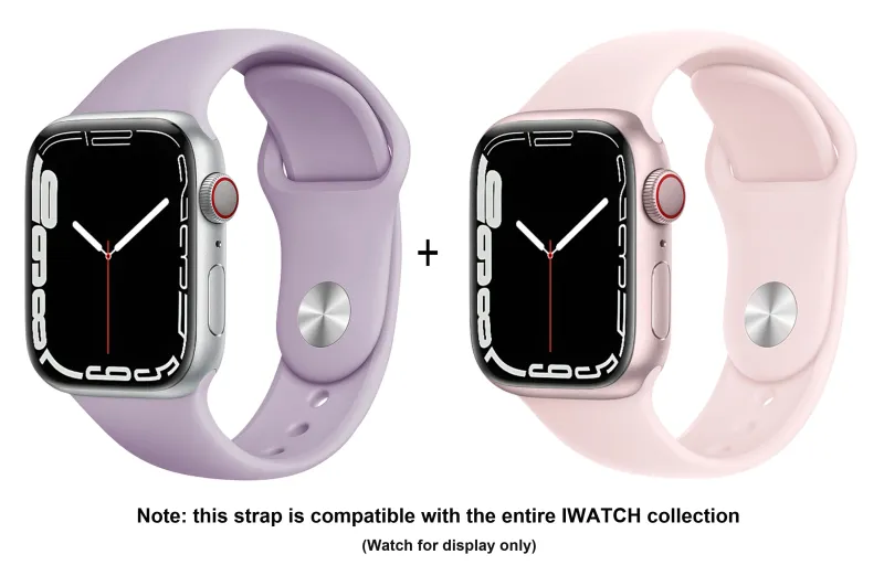 ZHISHENG Apple Compatibility Watch Band 38/40/41/42/44/45/49 All Silicone Material-26