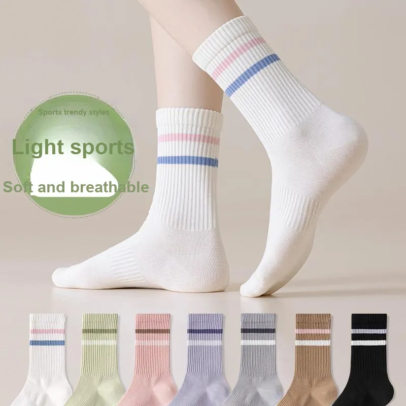 Lan Miao Mid Calf Socks Women's 10 Pack-6