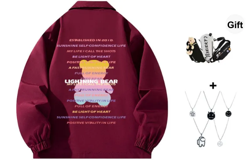 LIGHTNING BEAR Jackets & Coats Unisex-32