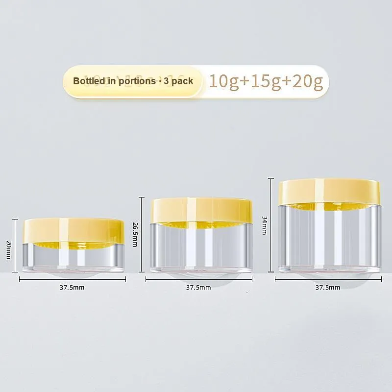 NILIYA Face Moisturizers & Creams Bottles With Dividers Sample Empty Bottle-29