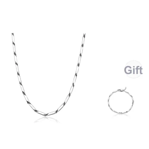 FOREVER MELODY Ожерелья из титанового сплава Мужской