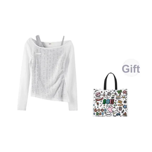 SOIE Белые Женские Футболки