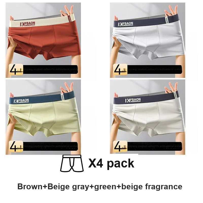 Lan Miao Underpants Men's 4 Pack-7