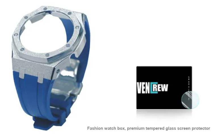 Vencrew Unisex Frost Gold Collection Watch Cases-0