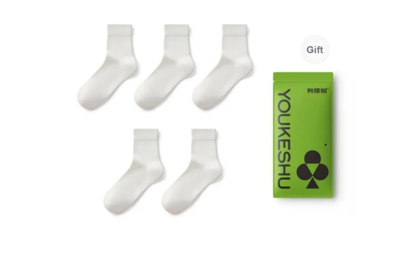 YOUKESHU Mid Calf Socks Women's-0