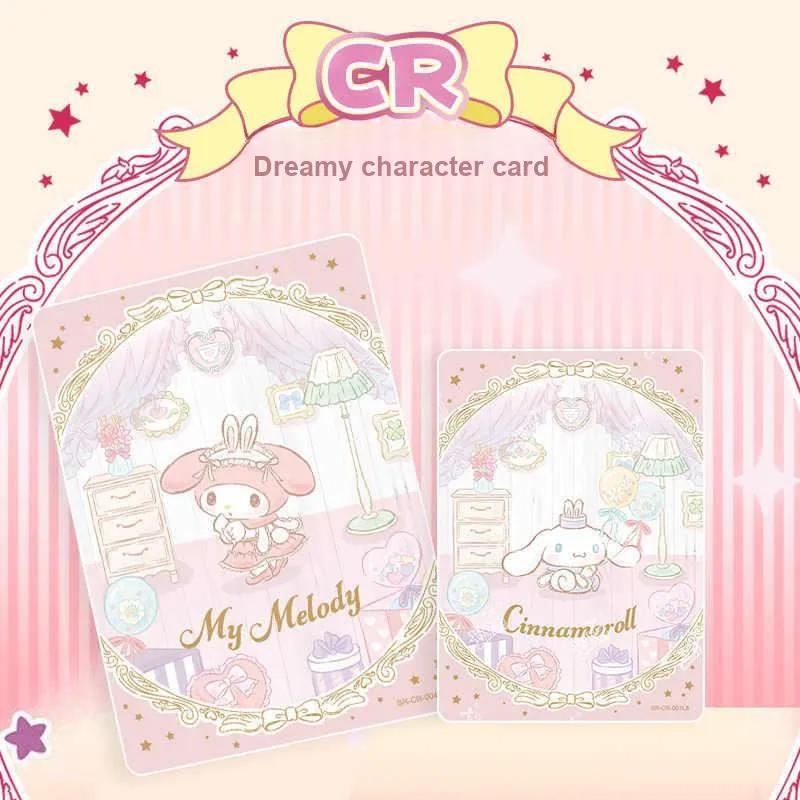 KAYOU Sanrio Family Dream Collection Card Dreamy Journey CR Card IP/Anime Cards 18 Packs/box-2