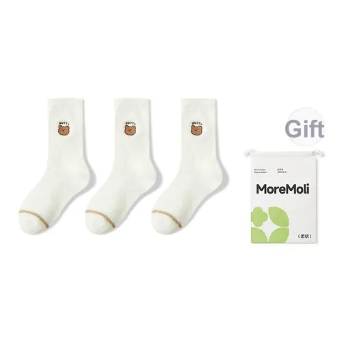 Moremoli Носки Crew Женские упаковка из 3 пар