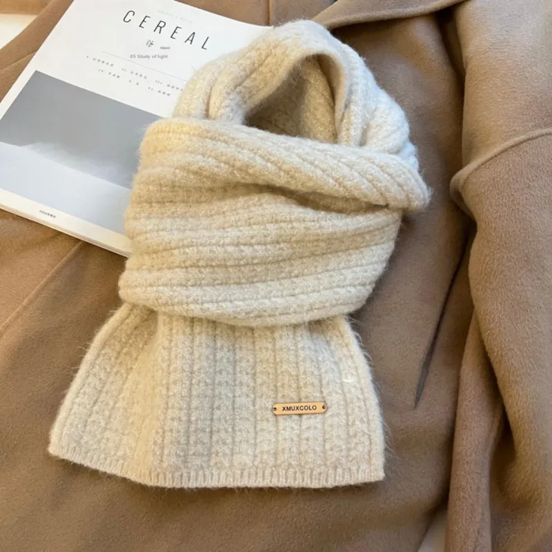 Youyoulan Knit Scarves Women's-3