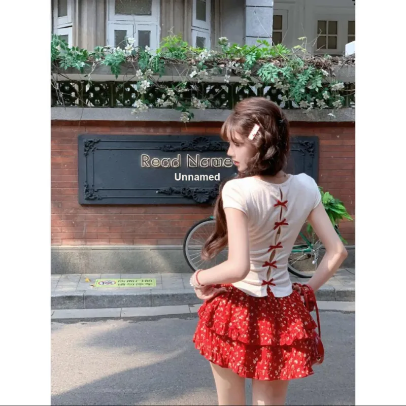 Lookinto Two Piece Skirt Sets Women's-5