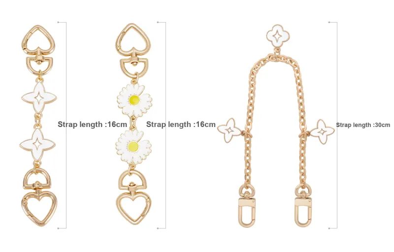 GUYI Alloy Bag Accessory Women's Gold Tone-12
