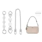 Silver Three-Piece Set[Camellia+Cherry Blossom+Decorative Chain 35cm]