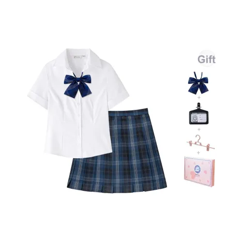 Tokyo Season UNIFORM Лето Женские Подарочный набор в коробке Белый+Синий