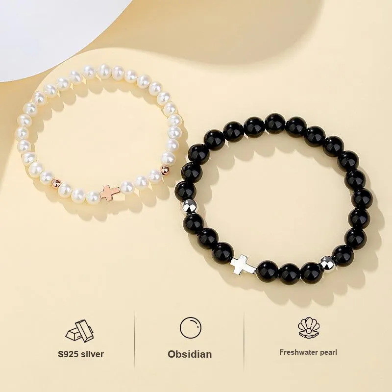 Royal Heaven's Choice Obsidian Bracelets Unisex-1