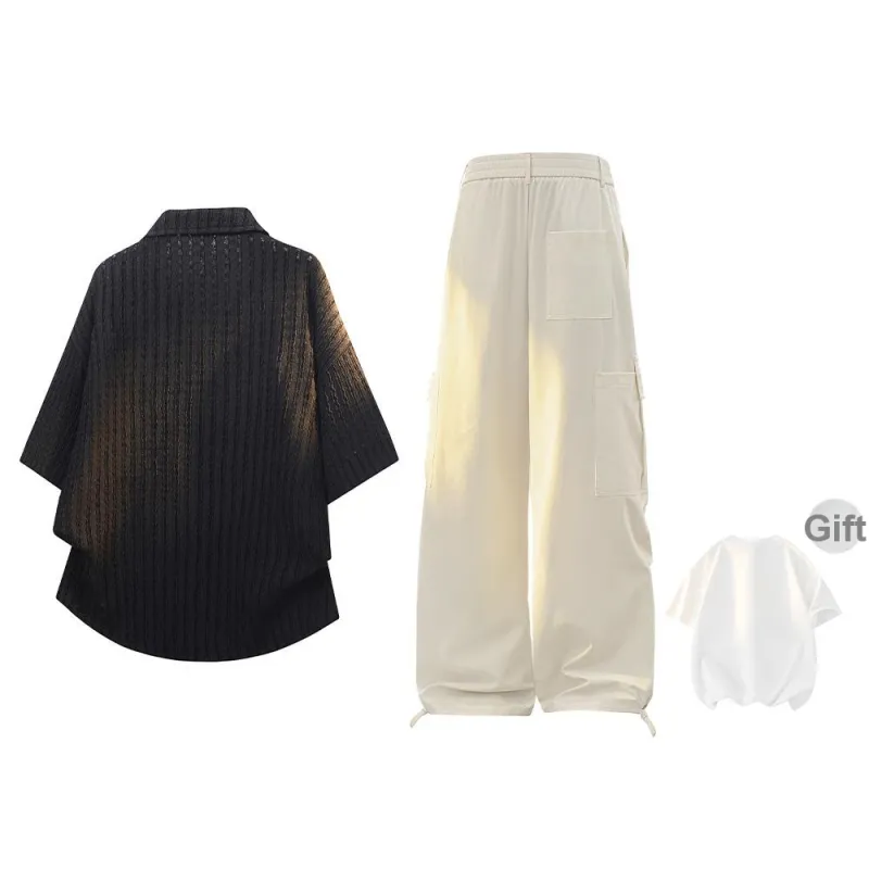 JASONWOOD Shirt Matching Set Unisex-11