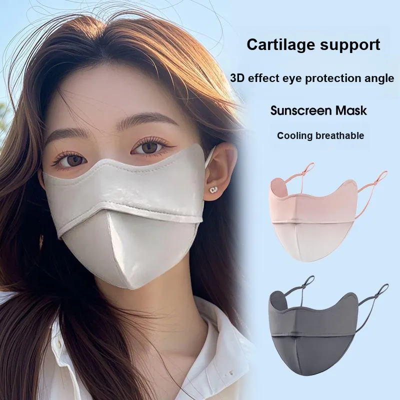 NANJIREN Lightweight Sun Protection Masks Women's-5