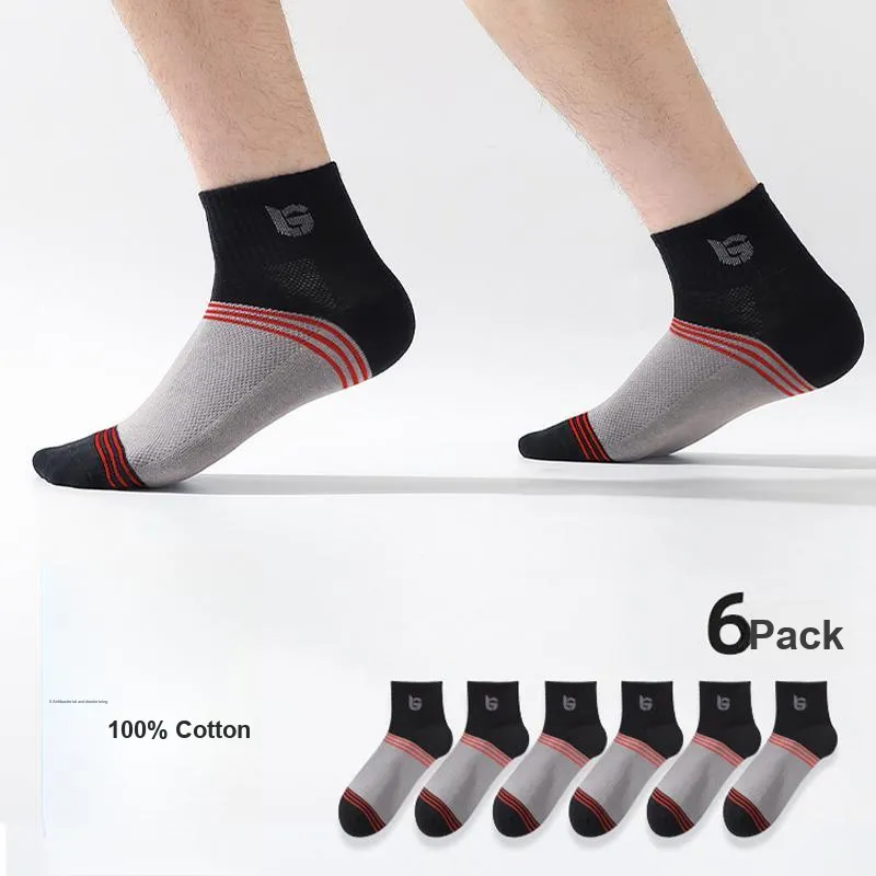 Lanza Mid Calf Socks Men's 6 Pack-2