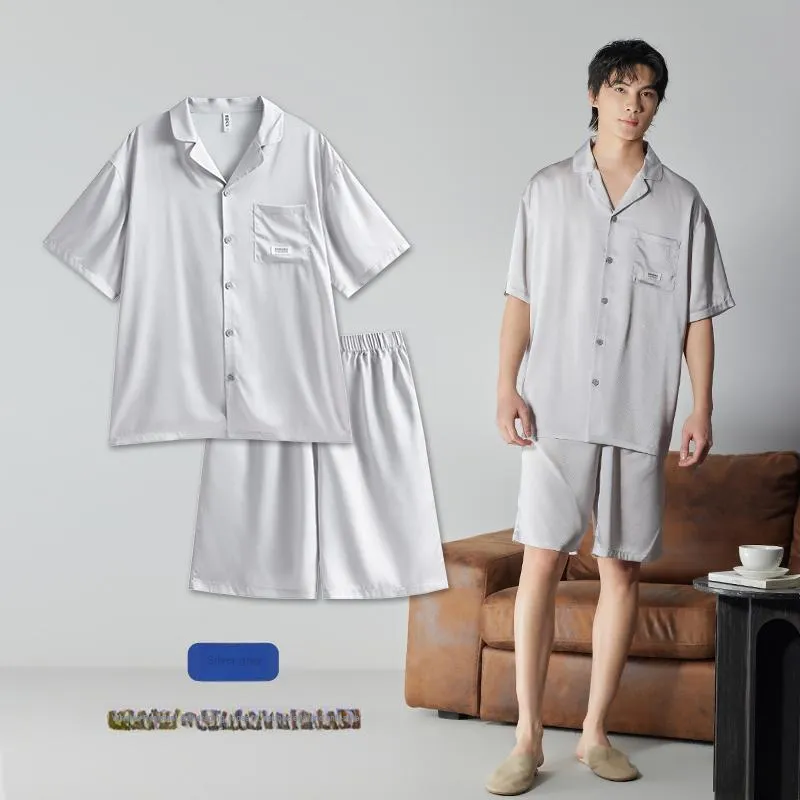 Peninsula City Pajama Set Essentials For Students And Office Workers Men's-6