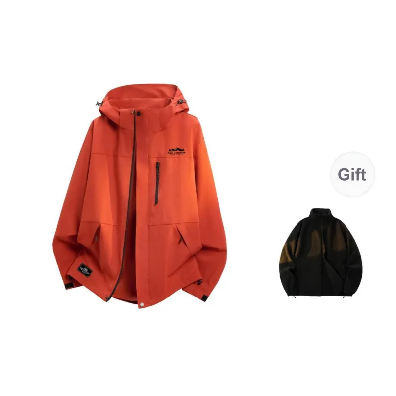 PAUL COSTELLOE Keep Warm From The Wind Windbreaker Jacket Unisex Includes Liner-23
